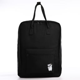 Рюкзак текстильный мамс Cat, 38х27х13 см, цвет черный - Nazamok фото 2