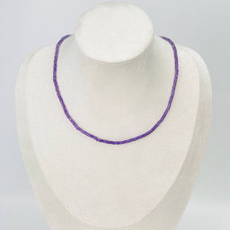 Колье из Аметиста (градиент) 42 см +