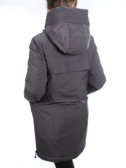 21-963 DK. GRAY Куртка зимняя женская (200 гр. холлофайбер)