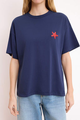 Lacivert Orme T-Shirt TWOSS24TS00102