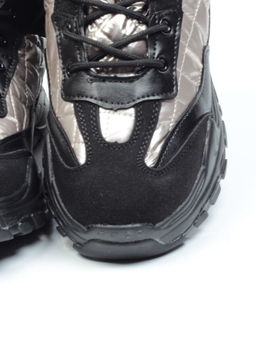 04-8524-3 BLACK Ботинки женские зимние (искусственные материалы)