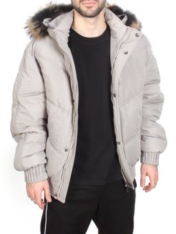10130 GRAY Куртка мужская зимняя (200 гр. холлофайбер) CUDRSAR