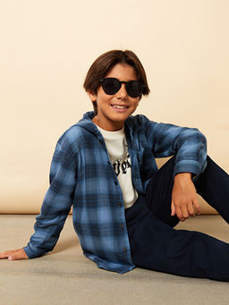 Rahat Kal?p Kap??onlu Gabardin Erkek ?ocuk G?mlek - Waikiki фото 2