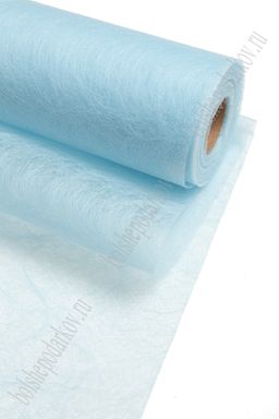 Фетр для цветов в рулоне 58 см*10 м (SF-7065) голубой №131