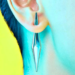 Моно серьга на гвоздиках арт. 13 2737 (id 272414)