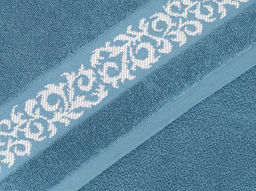 6с102.411ж1 Триумф (1-британи блю) Полотенце махровое 67х150см