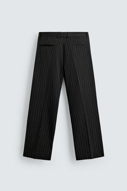 PINSTRIPED SUIT TROUSERS - Zara фото 7
