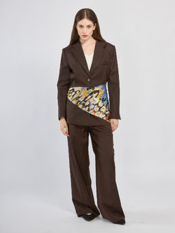 Платок жен. шелк 90х90 B03-8420-03 - Eleganzza фото 3