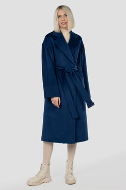 Пальто женское демисезонное (пояс) - El podio фото 9