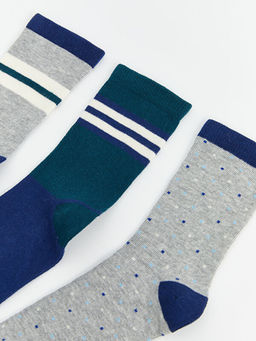 ?izgili Erkek ?ocuk Soket ?orap 7li