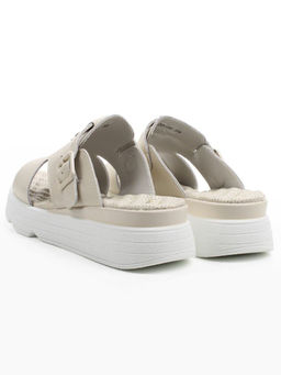 08-C100-2C BEIGE Босоножки женские (натуральная кожа)