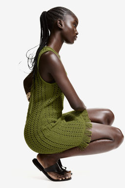 Vestido efecto crochet - H&m фото 3