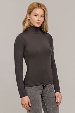 Арт.12803/6 Водолазка женская 42-50 (5 шт) Цвет:графит - Калинка фото 3