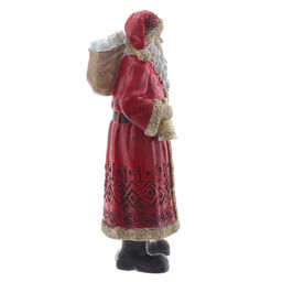 Фигурка декоративная "Дед Мороз", L11 W11 H29 см