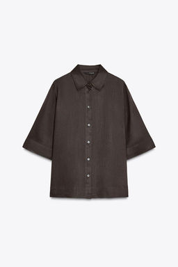 ZW COLLECTION RAMIE SHIRT - Zara фото 21