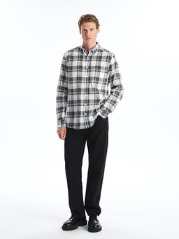 Regular Fit Uzun Kollu Ekose Arm?rl? Erkek G?mlek