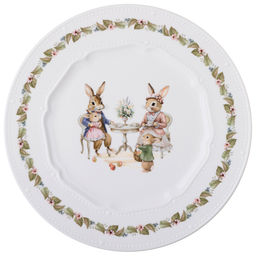 ТАРЕЛКА ОБЕДЕННАЯ LEFARD RABBITS FAMILY 25,5 СМ