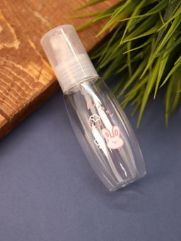 Дорожная бутылочка "Bear rabbit", pink (85 ml)