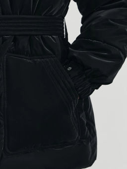 Куртка стеганая с поясом / Zarina  фото 10