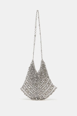 MINI BEADED BUCKET BAG - Zara фото 5