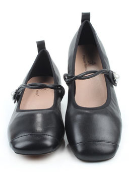 06-B69A-121A BLACK Туфли женские (натуральная кожа)