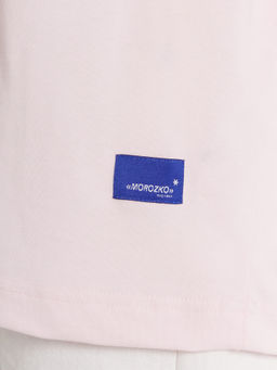 Футболка женская розовая с принтом Yoshki-Matryoshki trash only - Mark formelle фото 6