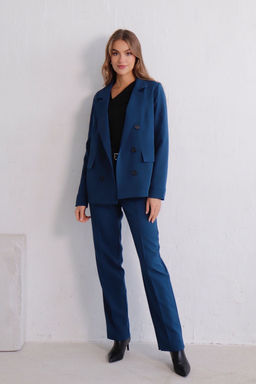 Костюм брючный в глубоком синем - Martichelli фото 2