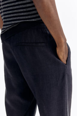 Pantal?n de lino Regular Fit - H&m фото 10