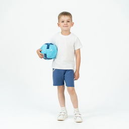 Шорты детские синие