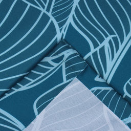 Шторы портьерные «Этель» Date palme, 145×260 см, 2 шт., 140 г/м²