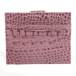 Визитница-кардхолдер Croco-ВК-206 н/к, 1отд, 12карм, ирис кайман (252) 238646  фото 2