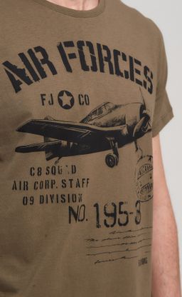 Футболка F211-06-735 khaki - Fine joyce фото 6