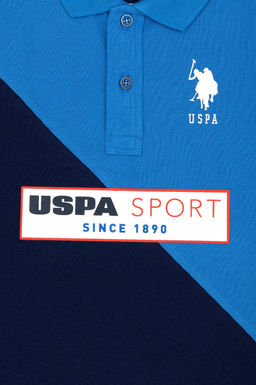 U. S. Polo Assn Темно-синяя футболка с воротником-поло для мальчика - U.s. polo assn фото 9