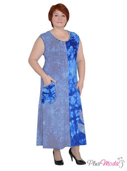 Платье Модель №216 размеры 44-80 - Plusmoda фото 2