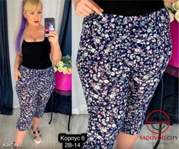 Капри женские с принтом - Bruno фото 6