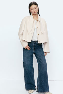Chaqueta artesanal en mezcla de lana - H&m фото 6