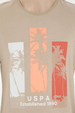 Мужская футболка светло-хаки - U.s. polo assn фото 7