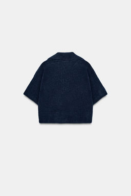 SHORT SLEEVE KNIT TOP - Zara фото 6