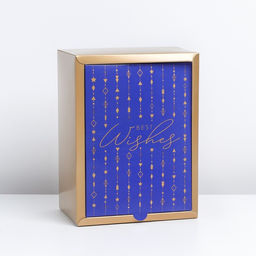 Коробка складная Best wishes, 20 15 10 см - Дарите счастье фото 2