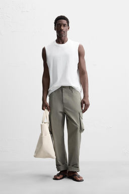 COTTON TANK T-SHIRT