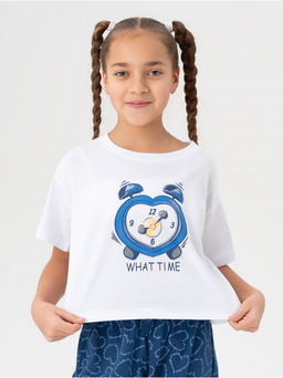 Кофта от Пижама "Часы" детская девочка