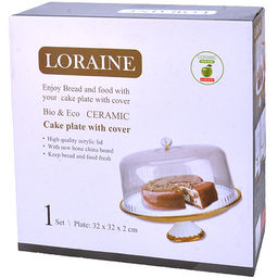 29990 Тортовница 32см.с пласт.крышкой LR (х4) - Mayer&boch фото 3