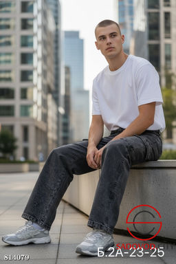 Джинсы для мальчика широкие