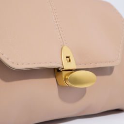 Сумка-мессенджер на клапане, цвет бежевый - Simaland фото 5