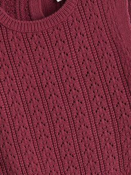 Bisiklet Yaka Triko K?z ?ocuk S?veter