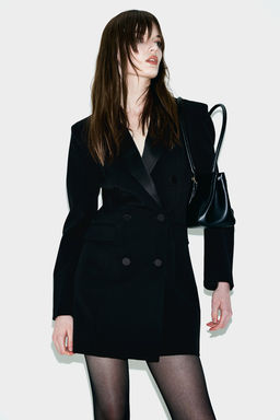 Vestido blazer de esmoquin - H&m фото 3