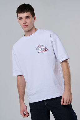 8579 футболка оверсайз мужская