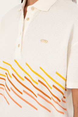 Женская футболка цвета экрю Неожиданная скидка в корзине - U.s. polo assn фото 7