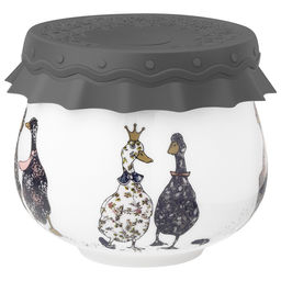 БАНКА LEFARD FAMILY FARM С СИЛИКОНОВОЙ КРЫШКОЙ 8*8*6,5 CM 180 МЛ фото 2
