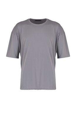 TRENDYOL MAN Siyah Basic Bisiklet Yaka Oversize/Genis Kesim K?sa Kollu T-Shirt TMNSS22TS0317 - Trendyolmilla фото 24